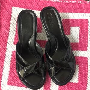 👡✨COLE HAAN AIR LUNETTA SLIDE GUC 9.5. Black ✨🌸